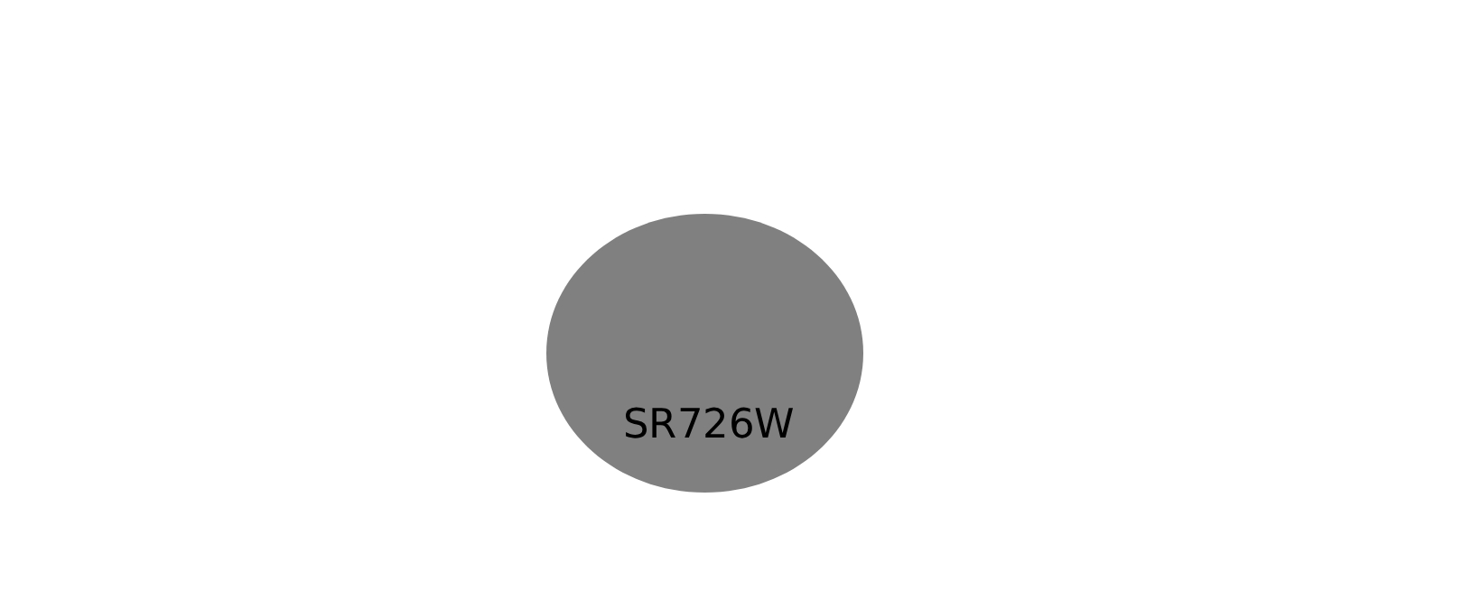 SR726W Battery Equivalent